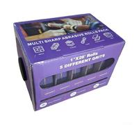 25mm Sanding Belt Roll with Aluminum Oxide Grit Layer and Tear-Resistant Cloth Backing for Reliable Performance in Production Settings (B)