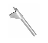 25mm Silver Half-Round Cutter Punch Leather Craft Strap End Tool