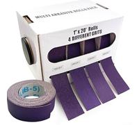 25mm Soft Cloth Sanding Belt Box Designed for Fine Grinding Polishing and Preparation on Diverse Substrates (4pcs)