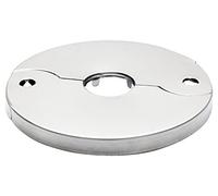 25mm Split Two-Piece Collar Chrome Plated Steel Valve Hole Cover Tap Rose