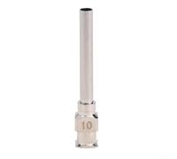 25mm Stainless Steel Dispensing Machine Needle for Industrial Glue, 1 Inch, Compatible with 8G to 30G Fluids, Precision Dispensing Tool (10G)