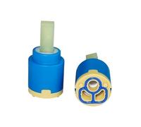 25mm Tap Cartridge Replacement Ceramic Disc Cartridge Ceramic Cartridge Water Mixer Tap Inner Control Faucet Valve for Single Handle Kitchen Basin Shower Faucet Part