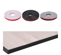 25mm U Shaped Edge Band for Furniture TPE Trim for Table and Cabinet Protection Strong Bond (300cm white)