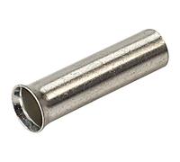 25mm Uninsulated Bootlace Ferrule 15mm Length - Pack of 100