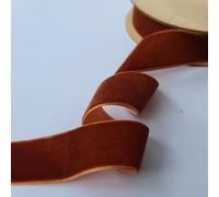 25mm Velvet Ribbon - Luxury Soft Craft Ribbon for Sewing, Gift Wrapping & Wedding Decor - 14 Colours, Multiple Lengths Available