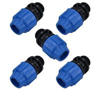 25mm x 1" MDPE Male Adapter Compression Coupling Fitting Water Pipe 5pk