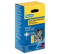 25mm x 4.8mm, High Performance Rivets - 200 Pack - 5001440