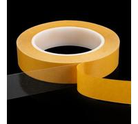 25mm X 50m Ultra Thin Clear Double Sided Tape, Two Sides Sticky Tape with Transparent Adhesive Heavy Duty Two Sides Strong Stick Mounting Adhesive Tapes for Fix Wall Decor Cat Training Arts Crafts