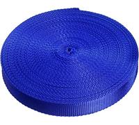 25mm x 50m Webbing Roll Polypropylene for DIY, Straps, Harnesses, Lashing and more | 970lb / 440kg breaking strain | Made in UK (Blue, 5)