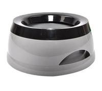 25oz Slow Drink Dog Water Bowl, Spill-Proof Portable Cat Bowl, Non- No Mess Puppy Water Feeder, Carried Portable Base for Vehicle Car,Travel,Home (Small/Medium) - Blue Accessories (Grey, One Size)