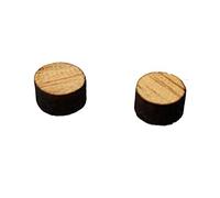 25pc. 1/4" Hardwood Fret Marker Inlay Dots - Choose from 4 different wood types (Genuine Mahogany)
