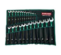 25Pc Metric Combination Spanner Set 6 To 32mm With Storage Roll