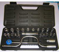 25pc socket set 1/2" drive Metric AF