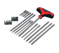 25Pc T-Handle Screwdriver Set Inc. Extra Long Bits (Neilsen Ct4248)