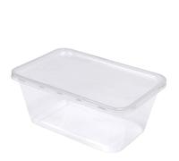 25pcs 1000ml Plastic Food Containers + Lids | BPA Free Food Grade | Safe For Microwave Dishwasher Freezer | Food Storage Meal Prep Lunch Box Kitchen Takeaway