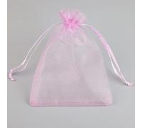 25pcs 15x20cm 17x23cm 20x30cm 30x40cm 35x50cm Organza Bag For Jewelry Colors Jewelry Packaging Bags For Wedding Party Gift Bags
