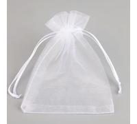 25pcs 15x20cm 17x23cm 20x30cm 30x40cm 35x50cm Organza Bag For Jewelry Colors Jewelry Packaging Bags For Wedding Party Gift Bags