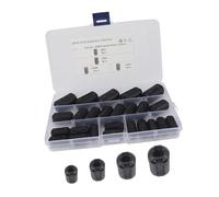 25Pcs 3.5Mm/5Mm/7Mm/9Mm Clip on Ferrite Rings Toroidal Cores Ferrite Beads for Reducing Electromagnetic Interferences Noise Suppressor Filter