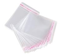 25pcs 6.3 x 9.8 Inch Clear Poly Bags Bulk Adhesive Envelopes Self Seal Cellophane Bags Large Self Seal Flap Easy Peel Clear Plastic Bags 2 Mil, Fit for A4 Paper