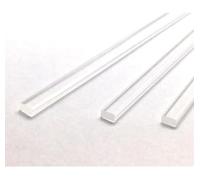 25pcs 8"x 4mm Flat Clear sticks for cake toppers cake pops or lollipops - Acrylic Plexiglass Sticks Transparent Clear, Strong and not bendy with length of 4“,6“ or 8“ (25, 8in)