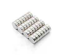 25Pcs 8x3mm Magnet Powerful Magnetic Small Round Rare Earth Magnets for White Board, Fridge, Pin Board and DIY Picture
