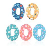 25pcs Adhesive Patch for Dexcom G6, Easter Precut Adhesive Patches Waterproof Sensor Covers Breathable Sensor Protector Sensor Stickers Compatible with Dexcom G6 CGM