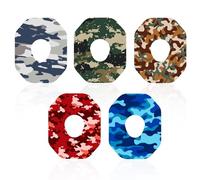 25pcs Adhesive Patches for Dexcom G7, Waterproof & Breathable Overpatch CGM Sensor Stickers Cover with Camouflage Print Compatible with Dexcom G7 Accessories (5 Styles)