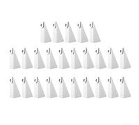 25Pcs Aluminum Gutter Wedges, Proper Installation And Roof Drainage, Support The Horizontal Rainwater Ditch, For 5-inch K-style Gutters(A)