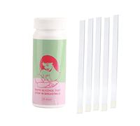 25pcs Breastmilk Alcohol Test Strips, Fast Accurate Detection Breast Milk Screening Tests Alcohol Dip Test in 2 Minutes, Test Range, High Sensitivity Detection, Keep Breast Milk Safe