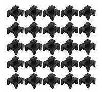 25Pcs Cable Holder Groove Clips, T-Slot Extruded Profile Wire Management Blocks for 3D Printers CNC Machines Industrial Equipment Frames (22mm*22mm*21mm)