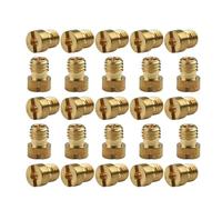 25pcs Carburetor Main Jet M5 5mm Thread Size 55-115 M5x6x8 Compatible With Automotive Motorcycle Parts SHA SHBC SHB