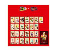 (25pcs cards) Super Mario 3D World Bowser's Fury Amiibo NFC TAG Cards