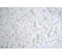 25pcs Czech Dagger Beads 16mm x 5mm Transparent Crystal Unique Beading Supplies for Craft Jewellery Making Czech Republic