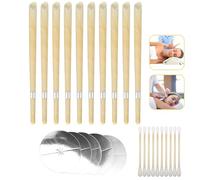 25pcs Ear Wax Removal Candle, Ear Candles for Wax Removal, Ear Candle Kit, Ear Candles, Ear Cleaning Candles Earwax Remover Tool with Cotton Swab, Earwax Removal Candling for Ear Cleaning
