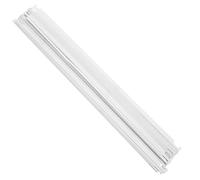 25pcs File Bars Hanging File Bar Frame Iron White for Letters | Filing Cabinet Suspension Files Foolscap, Tidy Business Learning Use, Wear Resistant Stable Organization
