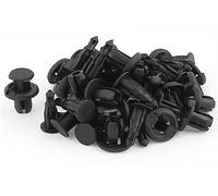 25Pcs for Honda Black Rivet Bumper Clip Retainer Screw 10mm