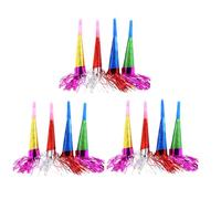 25Pcs Fringed Blowouts Noisemakers Party Horns for Birthdays Celebrations Fun Whistles to Enhance Party Atmosphere