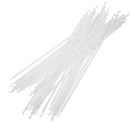 25pcs Hanging File Bar Frame, White Metal Filing Accessory | Foolscap Suspension Files and Bills, Profile, Anti-slip Support, Convenient Hook, Suitable for Study Record Keeping