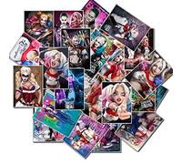 25Pcs Harley Quinn Stickers Bomb Suicide Squad Sticker for Snowboard Book Luggage Car Fridge Laptop Guitar Joker Sticker