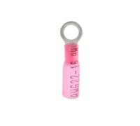 25PCS Heat shrink Ring Insulated Terminals Wire Cable Connectors Electrical Wiring Crimp Terminals for Marine, Cable, Wiring(Size 1)