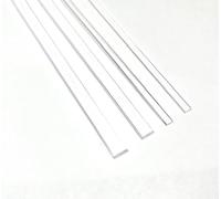 25pcs Heavy Duty 100mm x 7mm - 3mm Flat Clear sticks for cake toppers cake pops or lollipops - Acrylic Plexiglass Sticks Transparent Clear, Strong and not bendy (25, 4in - HD)