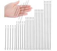 25PCS Large Eye Sewing Needles, Sewing Needles Large Eye with Sharp Point for Yarn & Knitting, Stainless Look for Mending, Embroidery, Crafts