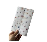 25Pcs Little Flower and Leaf Vellum Wrap Suitable for A 5 X 7 Wedding Invitation for Invitations
