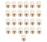 25Pcs LK150 Needle Protector, Knitter Needle Caps for LKS100 LK150 GK370 Knitting Machine, Sturdy Plastic Friction Reduction Needle Covers for Weaving and Knitting Accessories