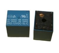 25pcs /lot SRD-12VDC-SL-C PCB Type 12V DC Power Relay BIANMTSW