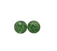 25Pcs Luminous Glass Ball 16mm Cream Console Game Pinball Machine Cattle Small Marbles Parent-child Bouncing Beads(Green)