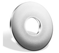 25Pcs M4 Washers, M4 x 12mm Penny Washer Leryati Stainless Steel A2 V2A Flat Washers, Round Flat Spacer Repair Lock Spacers, Metal Washer for Screws Nuts Bolt