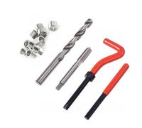 25Pcs M6 X 1.0 Thread Repair Tool Kit Helicoil Wire Inserts Set