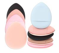 25pcs Mini Finger Powder Puff Cloth Makeup Applicator for Cheeks | Compact Size, Gentle on Skin, Precise Application, for On-the-go Touch-ups and Professional Makeup Random Color