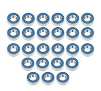 25pcs Miniature MR115-2RS Blue Metal Rubber Sealed Ball Bearings 5x11x4mm Deep Groove Ball Bearings for Skateboard M